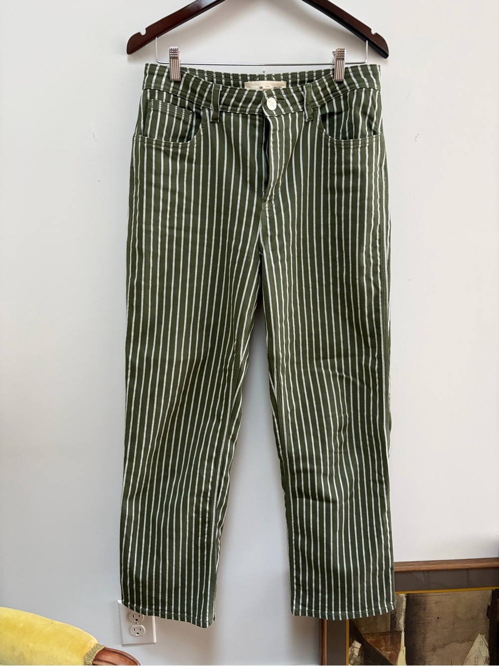 Seventy + Mochi stripe jeans